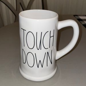 Rae Dunn Touch Down Beer Mug